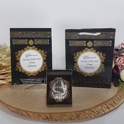 Kabe Model Yasin-i Şerif + Çanta + Kutulu Tesbih